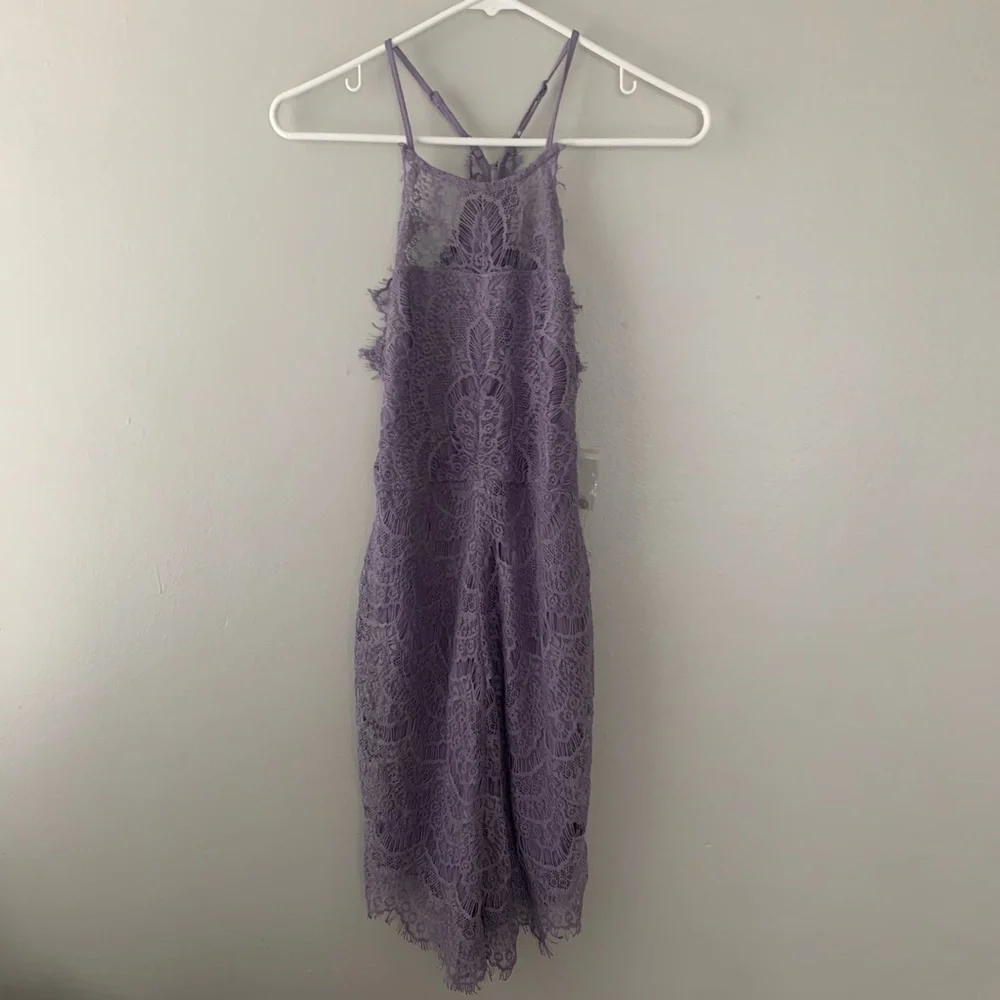 NWOT Free People she’s got it lace slip dress